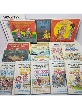Ready Set Grow & Survival Guide for Kids Joy Berry Wilt 16 Book Lot